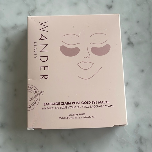 Wander Beauty Baggage Claim Rose Gold Eye Masks - Picture 5 of 7